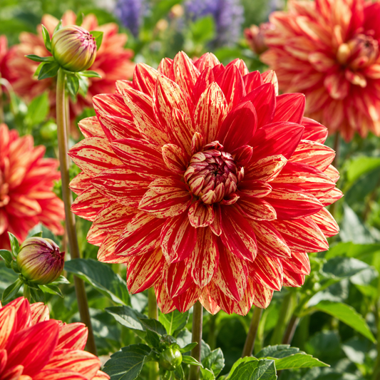 Bulbes de fleurs non-traité Dahlia décoratif Neo calibre 1