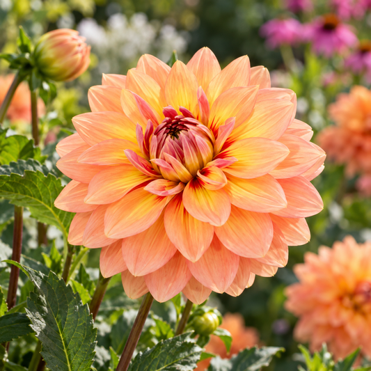 Bulbes de fleurs non-traité Dahlia décoratif Nicholas calibre 1