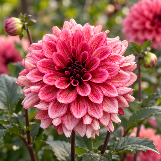 Bulbes de fleurs non-traité Dahlia décoratif Night Silence calibre 1