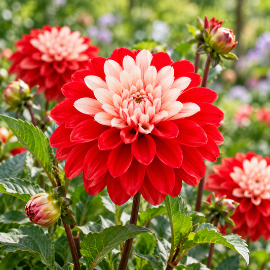 Bulbes de fleurs non-traité Dahlia décoratif Pacific Time calibre 1