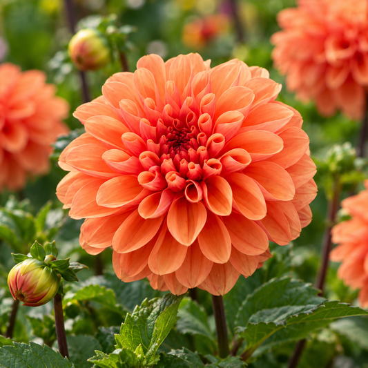 Bulbes de fleurs non-traité Dahlia décoratif Royal King calibre 1