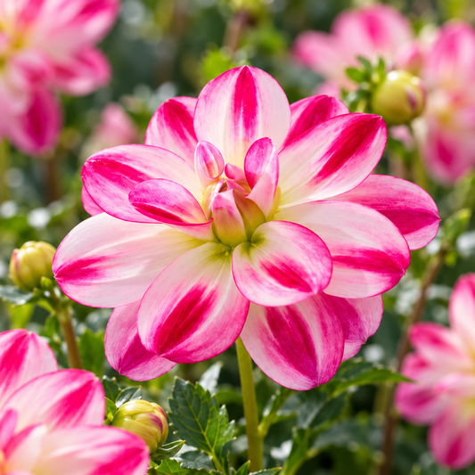 Bulbes de fleurs non-traité Dahlia décoratif Saint Martin calibre 1