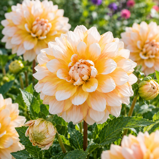 Bulbes de fleurs non-traité Dahlia décoratif Seattle calibre 1