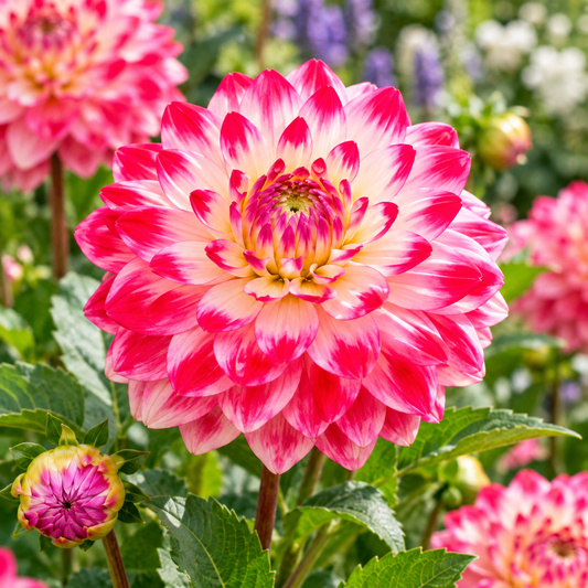 Bulbes de fleurs non-traité Dahlia décoratif Seniors Dream calibre 1