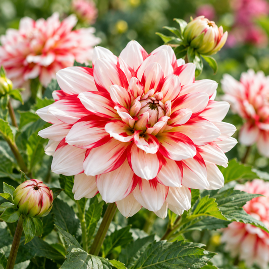 Bulbes de fleurs non-traité Dahlia décoratif Short Track calibre 1