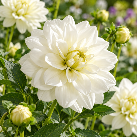 Bulbes de fleurs non-traité Dahlia décoratif Siberia® calibre 1