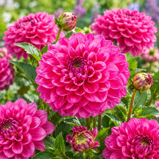 Bulbes de fleurs non-traité Dahlia décoratif Stratos calibre 1