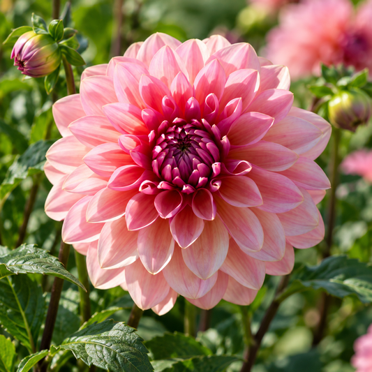 Bulbes de fleurs non-traité Dahlia décoratif Sturm Sweet Maria calibre 1