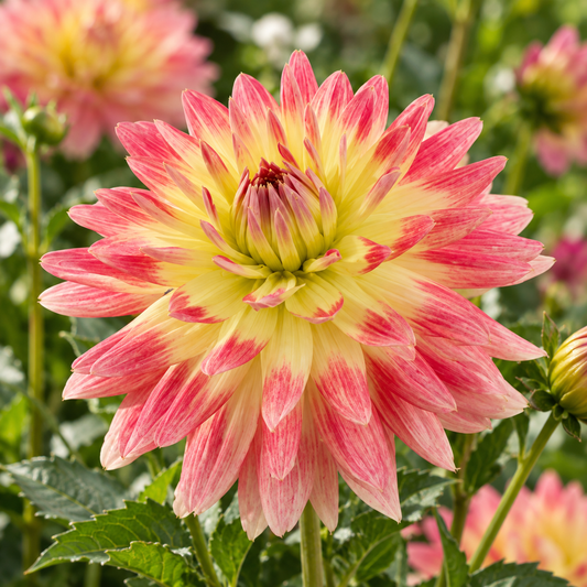 Bulbes de fleurs non-traité Dahlia décoratif Tropical calibre 1