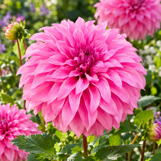 Bulbes de fleurs non-traité Dahlia décoratif Vassio Meggos calibre 1