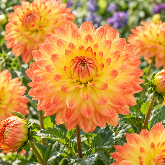 Bulbes de fleurs non-traité Dahlia décoratif Vectra calibre 1