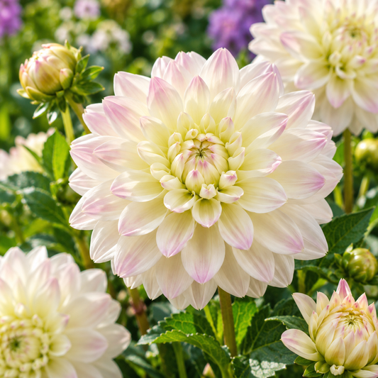 Bulbes de fleurs non-traité Dahlia décoratif Wittem calibre 1