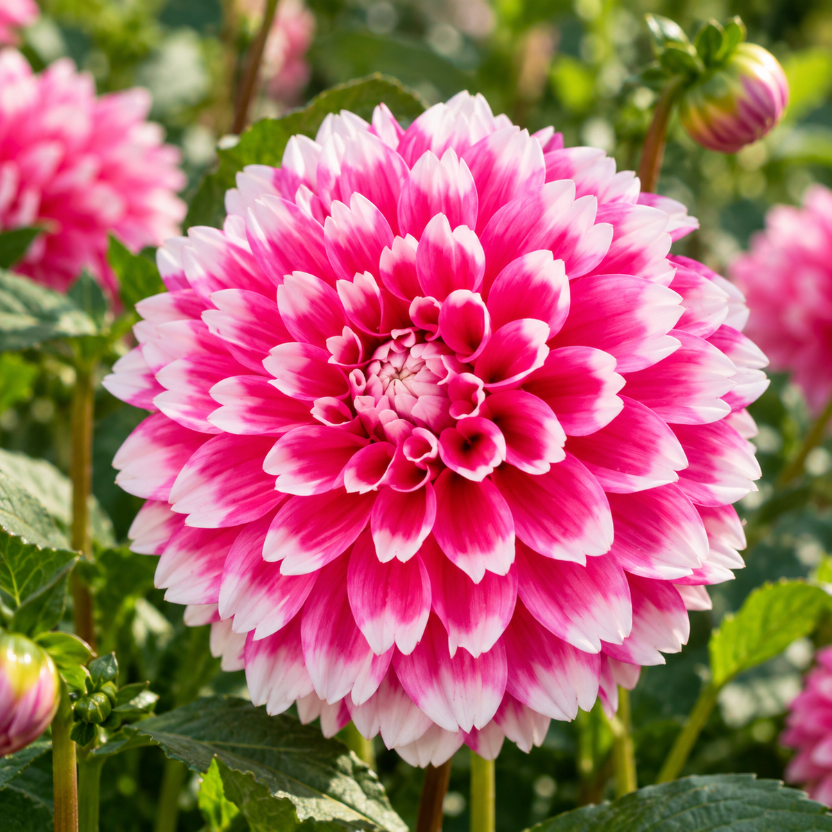 Bulbes de fleurs non-traité Dahlia lacinié / dentelé Fuzzy Wuzzy calibre 1