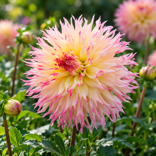 Bulbes de fleurs non-traité Dahlia lacinié / dentelé Hapet P calibre 1