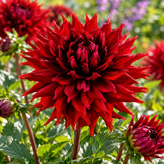 Bulbes de fleurs non-traité Dahlia lacinié / dentelé Kenora Macop-B calibre 1