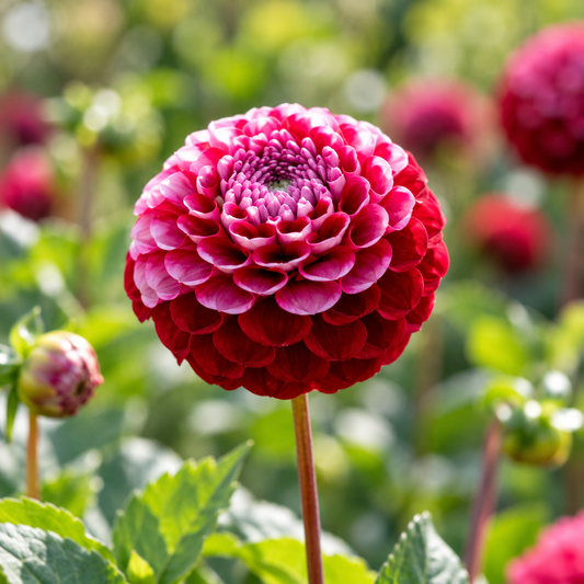 Bulbes de fleurs non-traité Dahlia pompon Chick A Dee US calibre 1