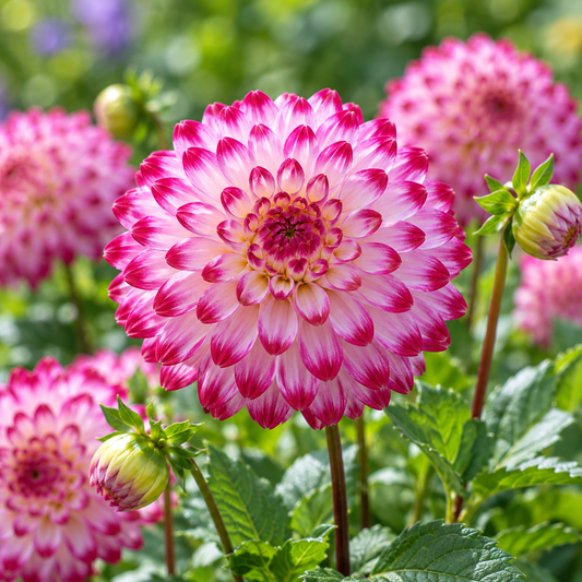 Bulbes de fleurs non-traité Dahlia pompon Little Robert  calibre 1