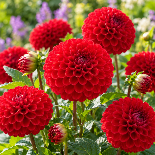 Bulbes de fleurs non-traité Dahlia pompon Nescio calibre 1